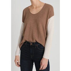 Madewell Kimball Pullover Colorblock Sweater Women - Size Medium